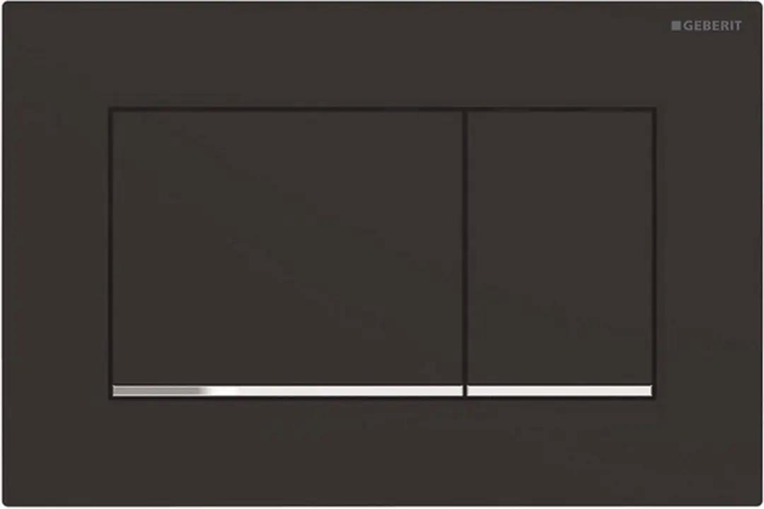 Geberit Sigma30 Bedieningsplaat - Matzwart - afbeelding 2 van 6