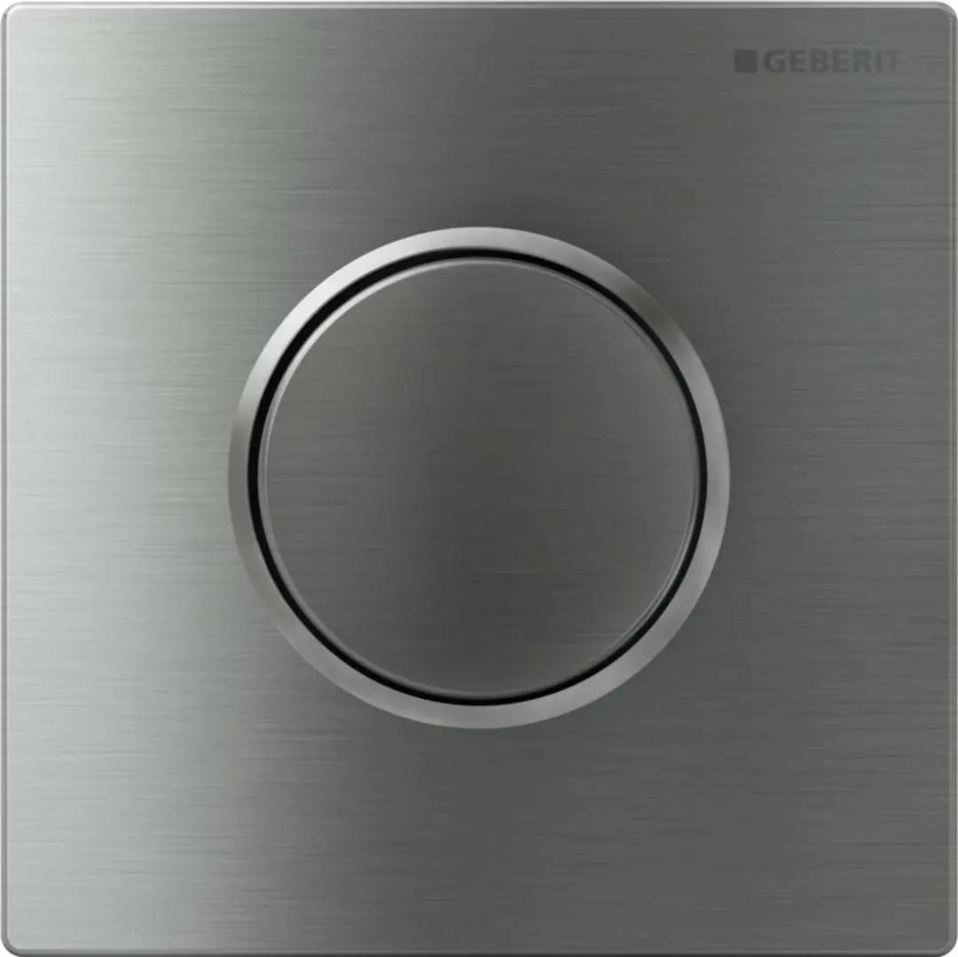 Geberit Type 10 Urinoir Bedieningsplaat Pneumatisch - Rvs Geborsteld - afbeelding 4 van 6
