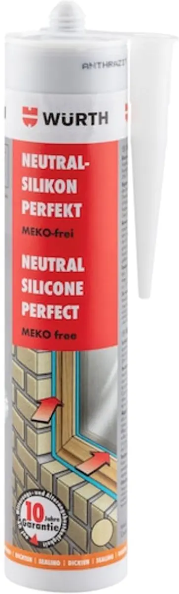 Wurth - Neutraal Silicone Perfect - Neutral Silicone Perfect Inhoud 310 ml - afbeelding 2 van 2