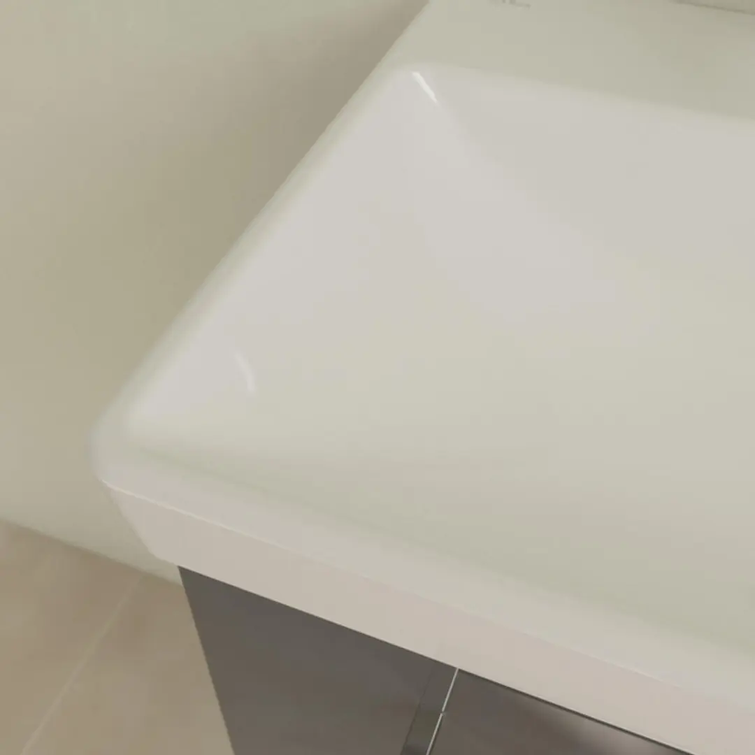 Villeroy & Boch Avento Wastafel 55x37cm - 1 Bak - Wit - afbeelding 4 van 6