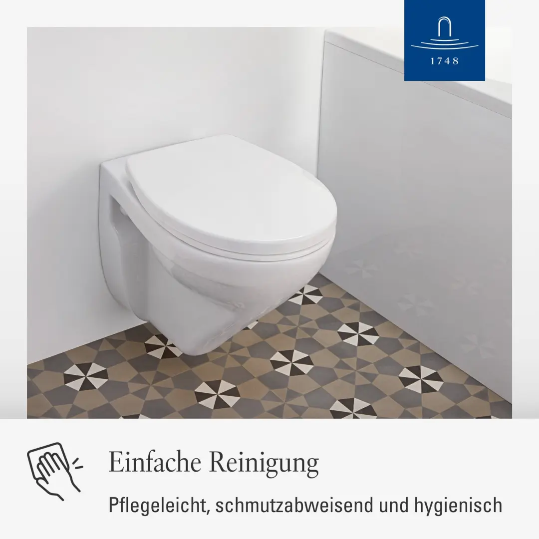 Villeroy & Boch O.novo WC-deksel 8M43S101 - Wit Alpin glans - afbeelding 4 van 6