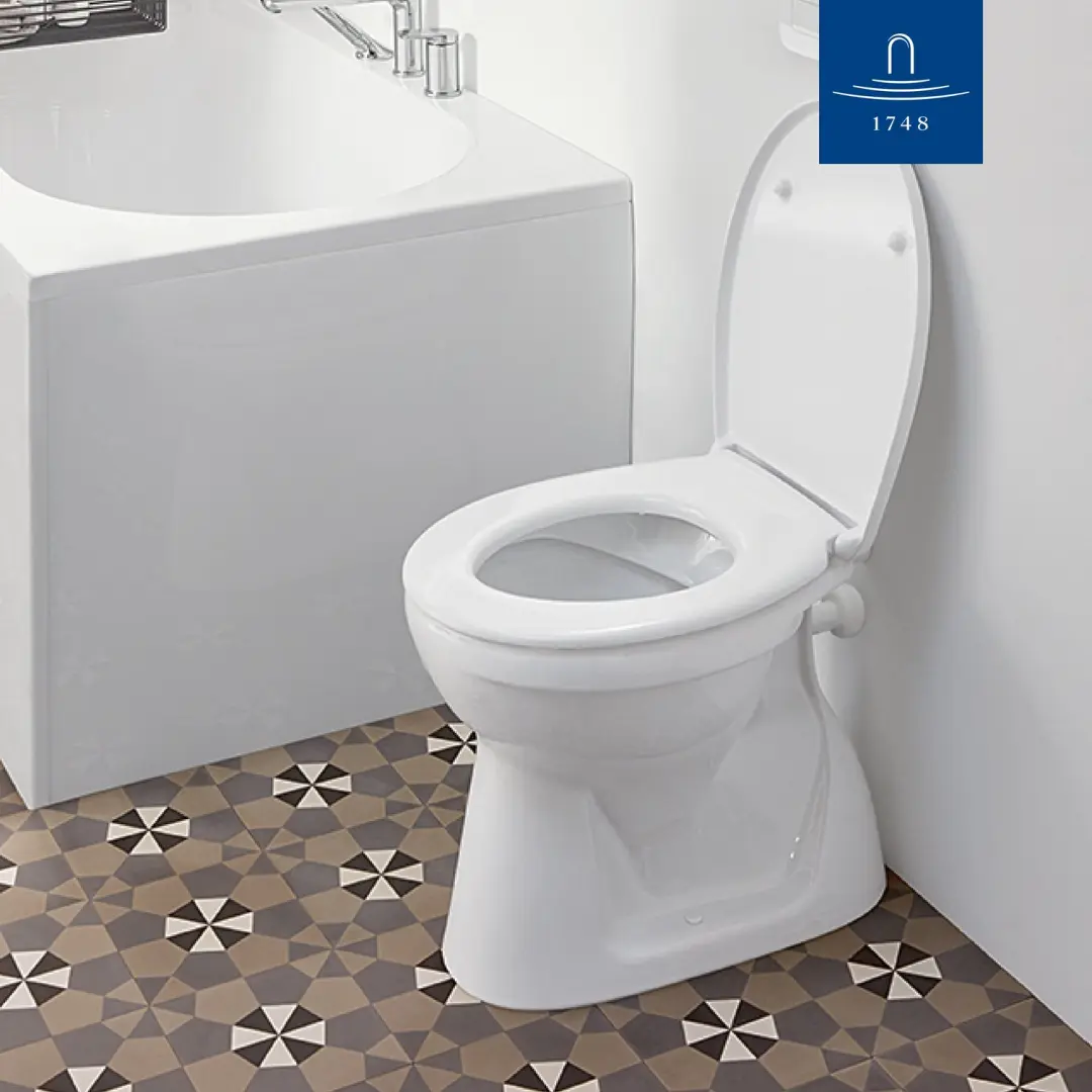Villeroy & Boch O.novo WC-deksel 8M43S101 - Wit Alpin glans - afbeelding 3 van 6