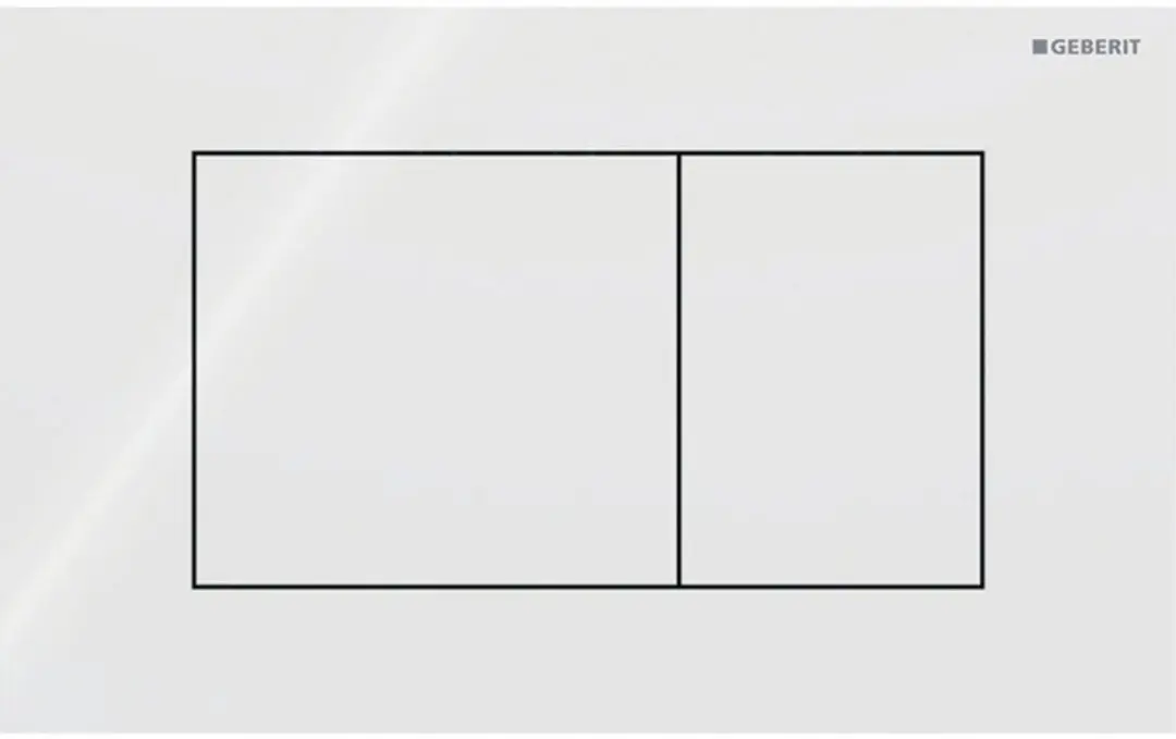 Geberit Sigma40 Bedieningsplaat 2-toets
