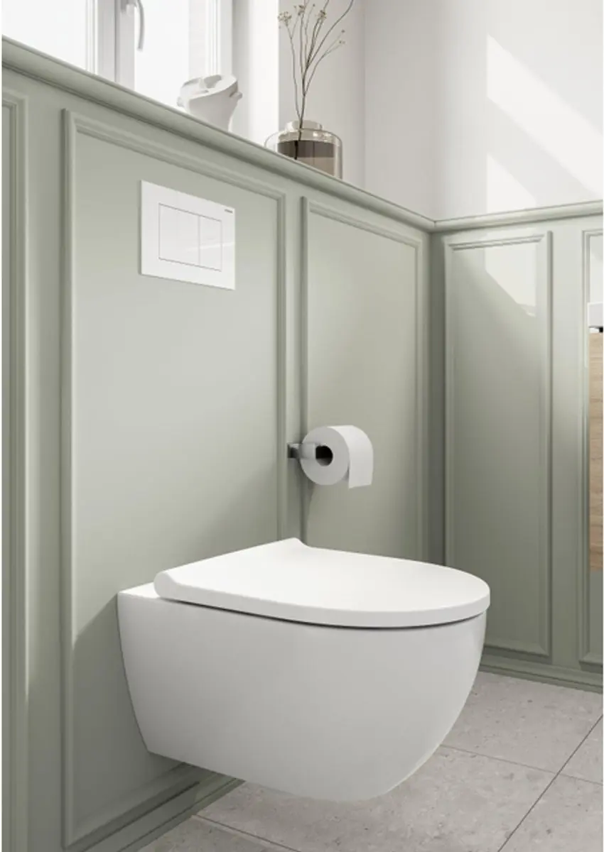 Geberit Sigma40 Bedieningsplaat 2-toets - Wit Glans - afbeelding 5 van 6