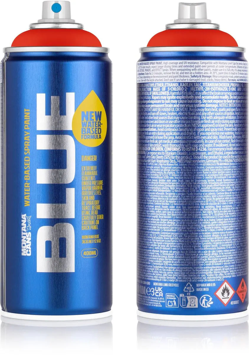 Montana BLUE Blood Orange Spuitbus 400ml