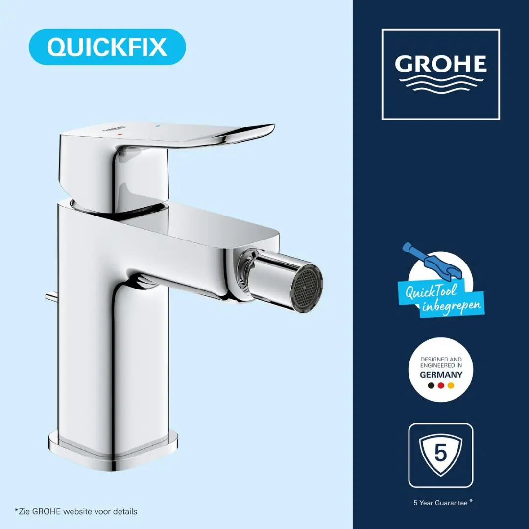 GROHE Dice Bidetkraan 1018770000 - Chroom - afbeelding 6 van 6