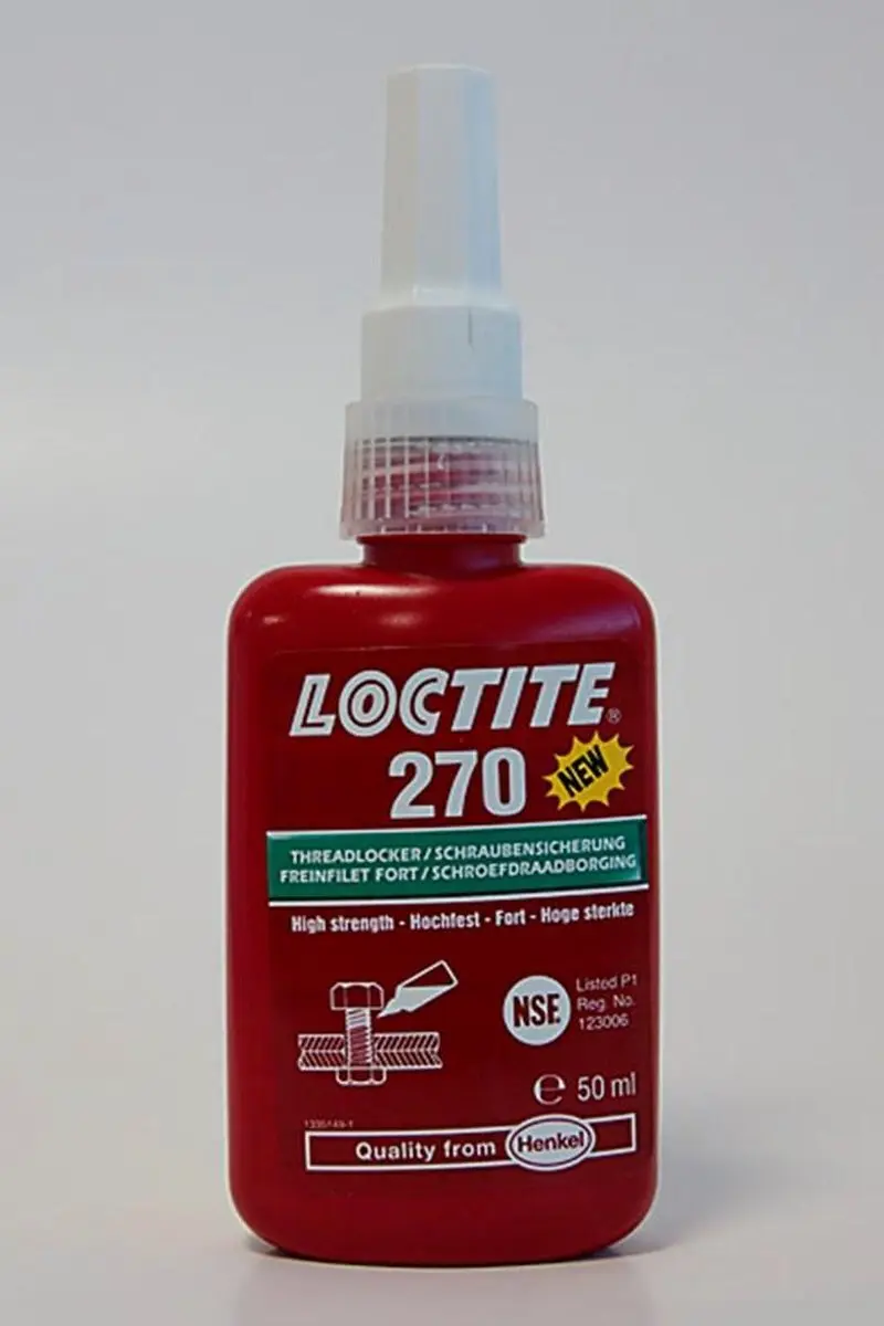 Loctite 270 Schroefdraadborgmiddel Rood 50ml - afbeelding 4 van 4