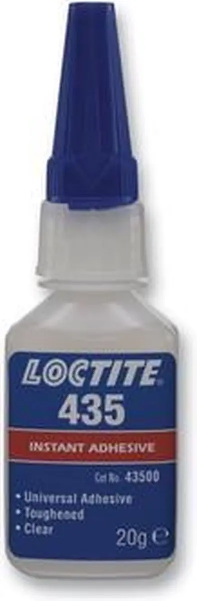 Loctite snellijm 435 taai helder 20g