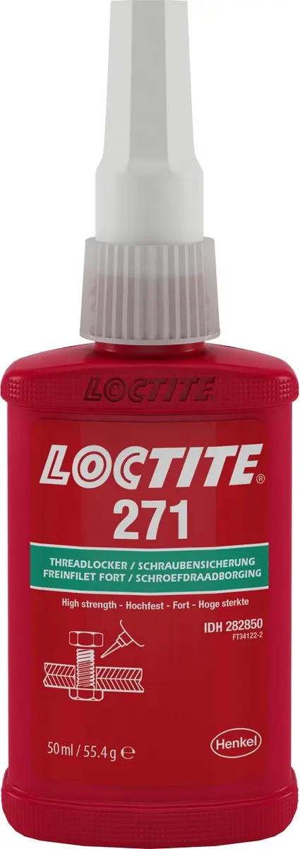 LOCTITE 271 Schroefdraadborgmiddel Rood 50ml