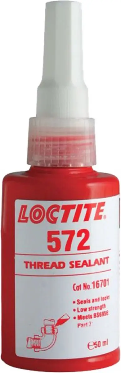 Loctite 572 Schroefdraadafdichtingsmiddel 50ml - afbeelding 2 van 2
