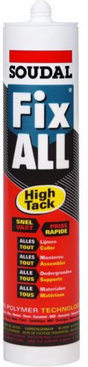 Soudal Fix All High Tack wit