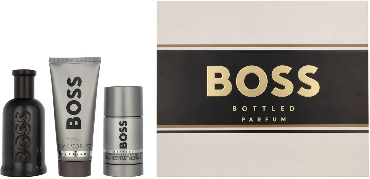 Hugo Boss Bottled Parfum Geschenkset - 275ml (3x)