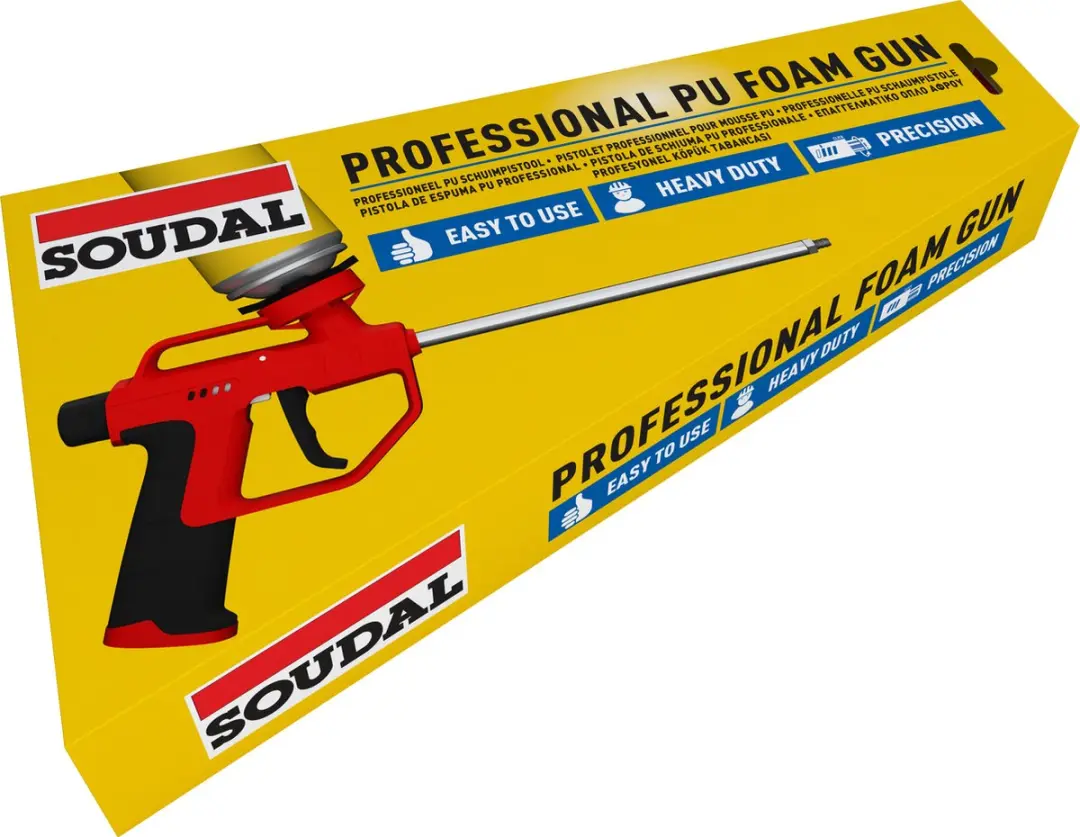 Soudal PU Schuimpistool 137930 - Rood - afbeelding 2 van 2