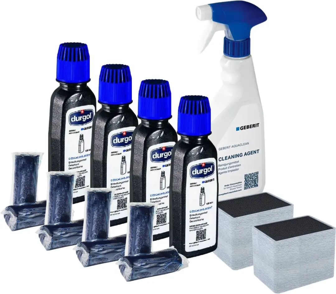 Geberit AquaClean 500ml Reinigingsmiddel + Geberit Keramische Honingraatfilter T