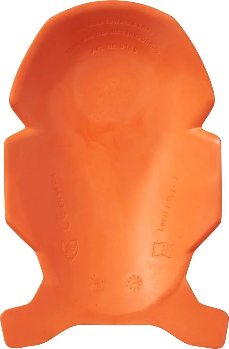 Snickers 9169 D3O Ergo Kniebeschermers - Oranje - afbeelding 3 van 3