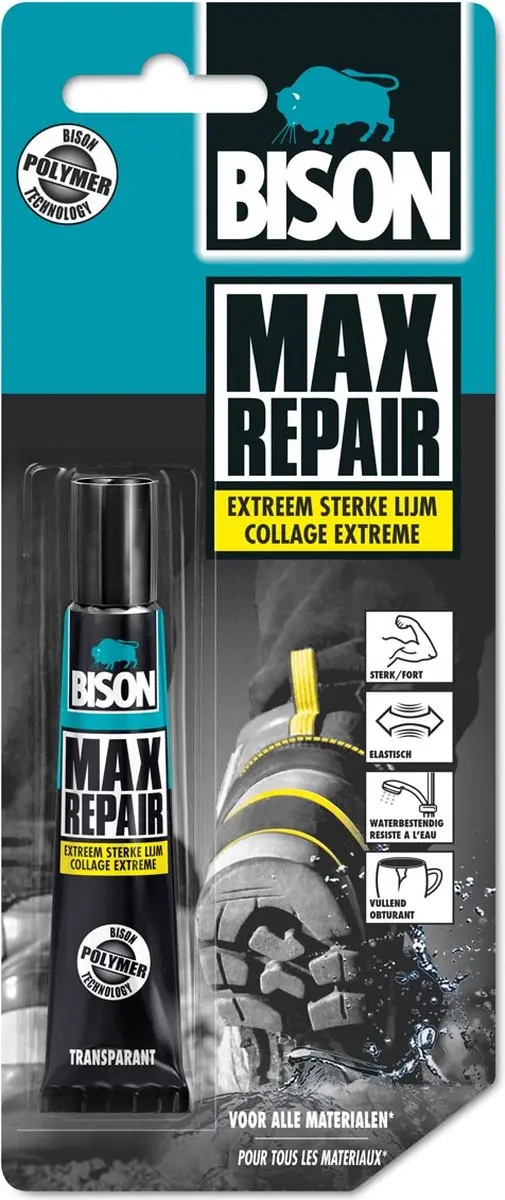 Bison Max Repair Extreme Lijm - 6x20g - afbeelding 3 van 3