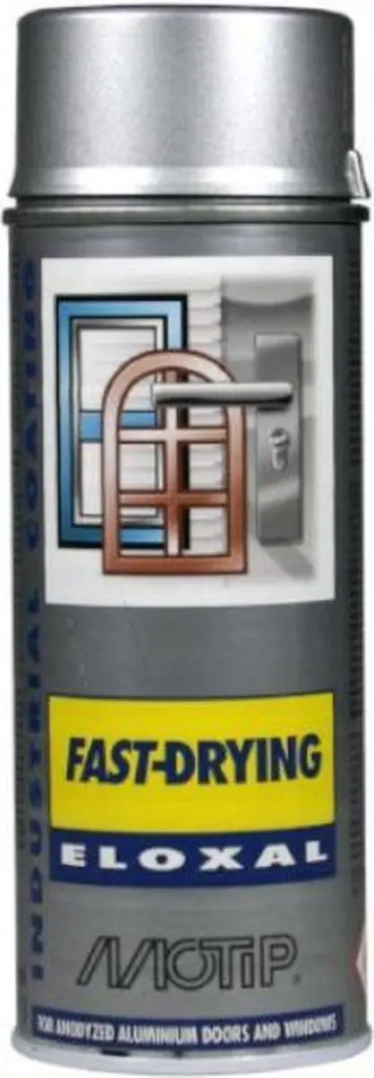 Motip Eloxalspray 400ml - Zilver - afbeelding 2 van 2