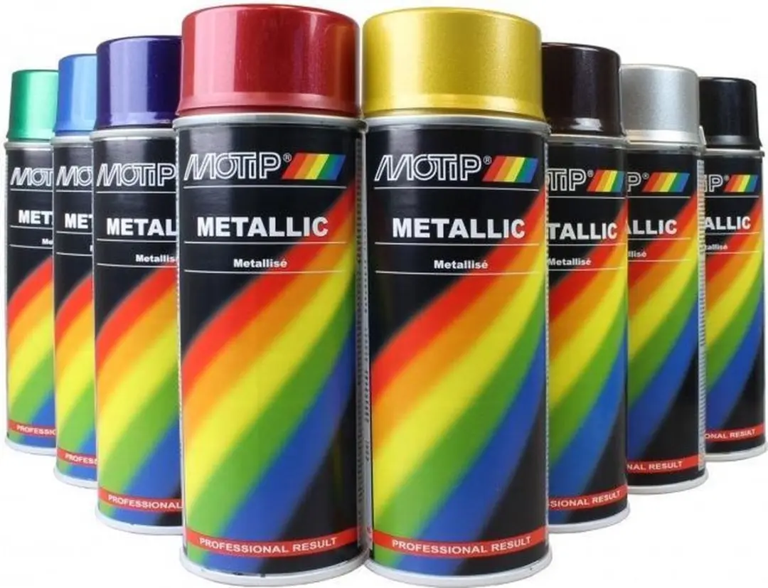 Motip 55740 Spuitbus Goud Metallic 400ml - afbeelding 2 van 3