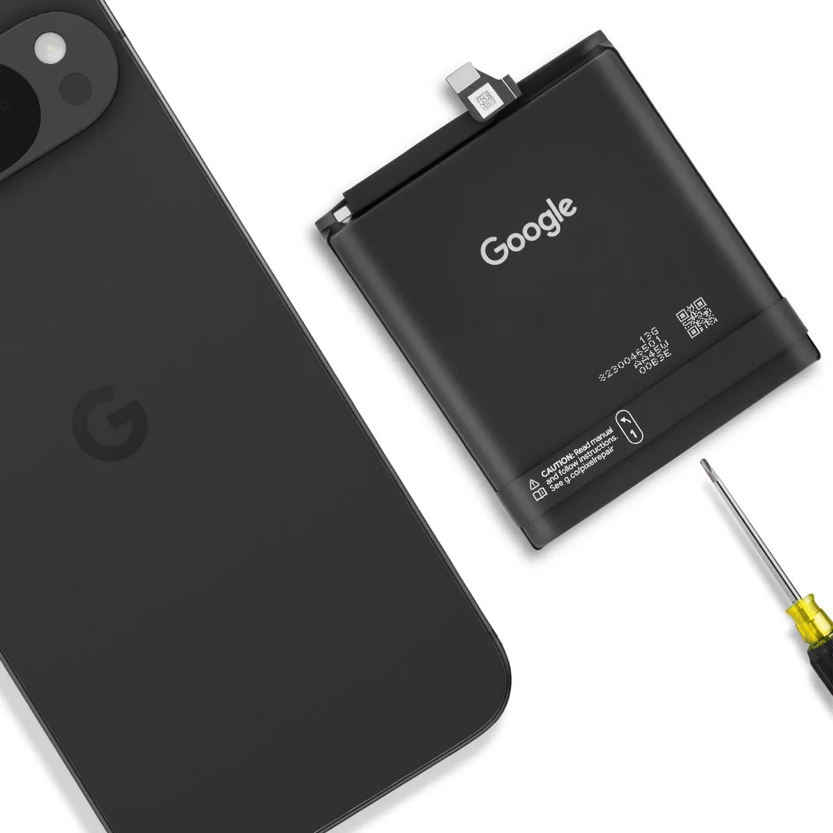 Google Pixel 9 Pro XL GH2MB Interne Batterij - 5060mAh - Zwart