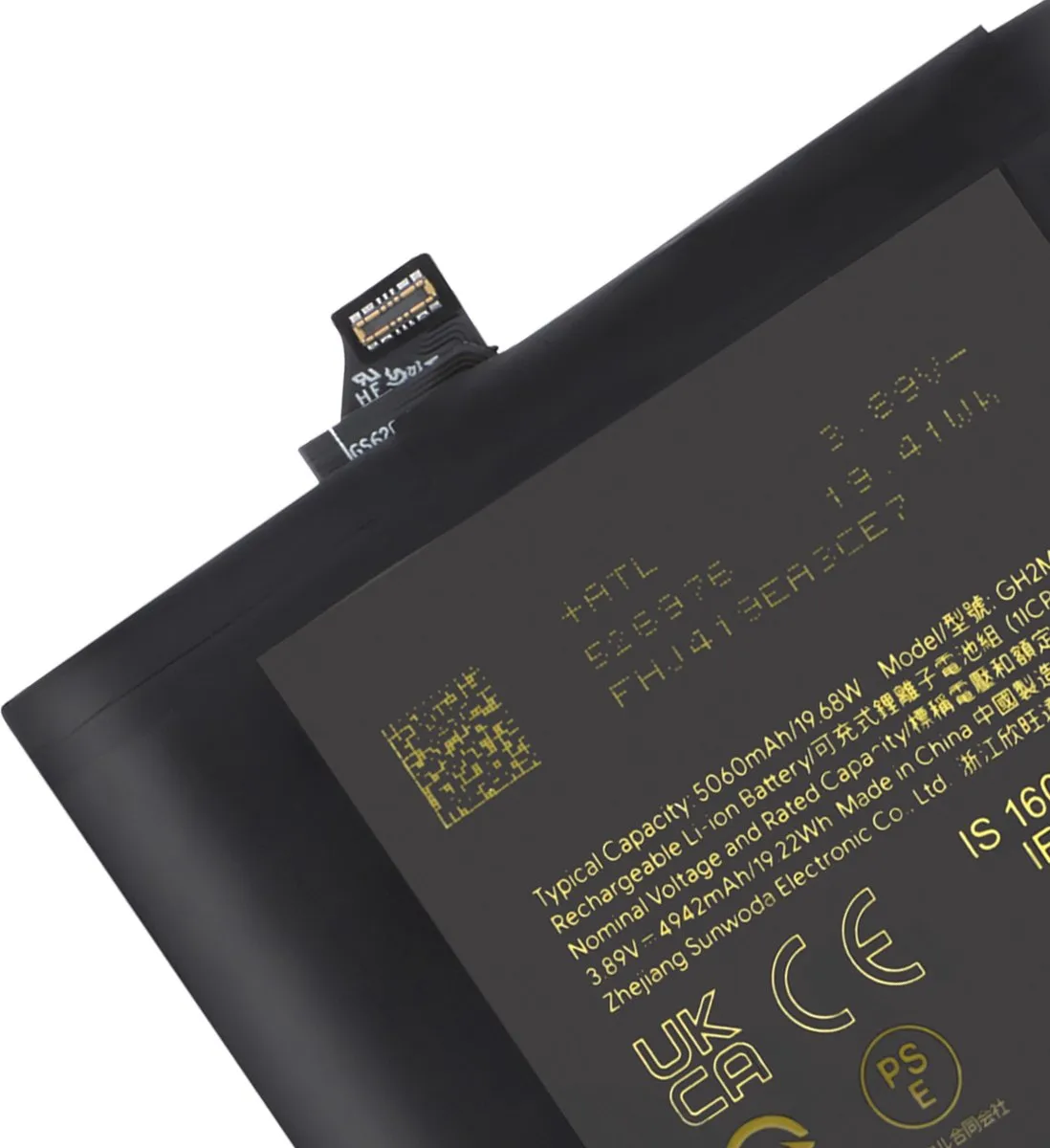 Google Pixel 9 Pro XL GH2MB Interne Batterij - 5060mAh - Zwart