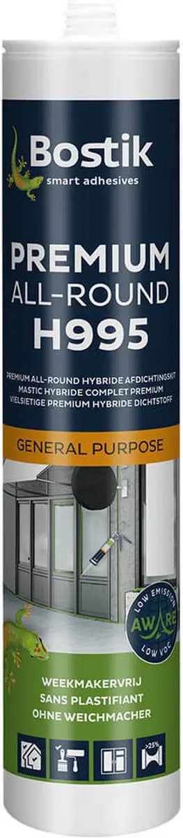 Bostik H995 Premium All-Round hybride kit Grijs