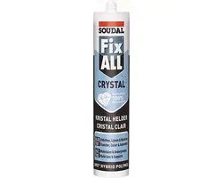 Soudal  Fix All Crystal transparant 290ml -12 STUKS