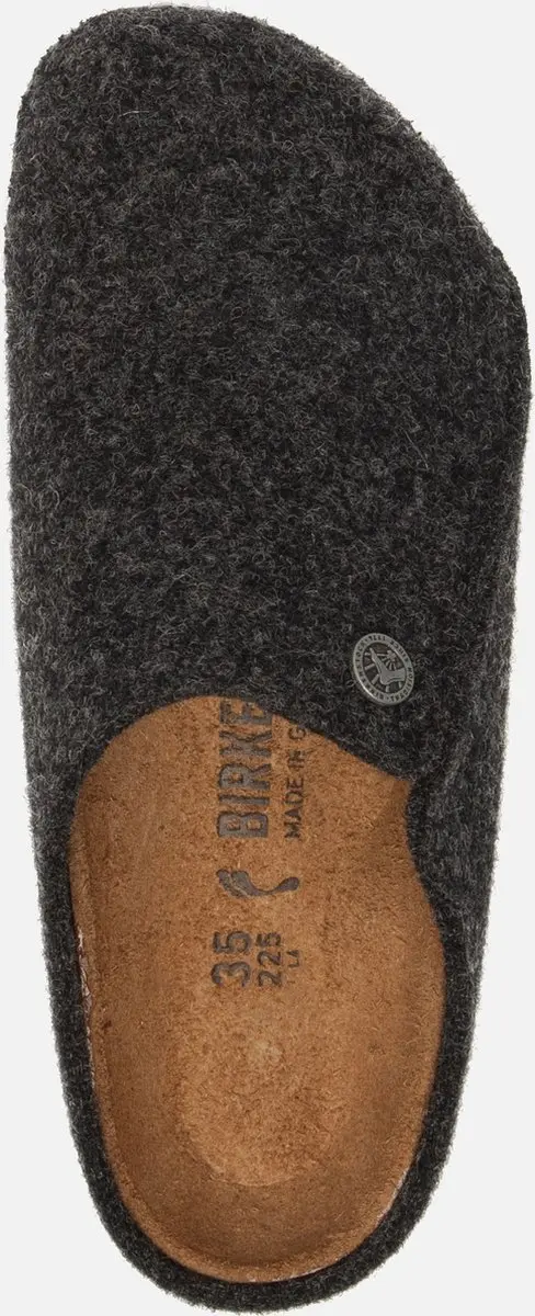 Birkenstock Zermatt pantoffels grijs Vilt 270244