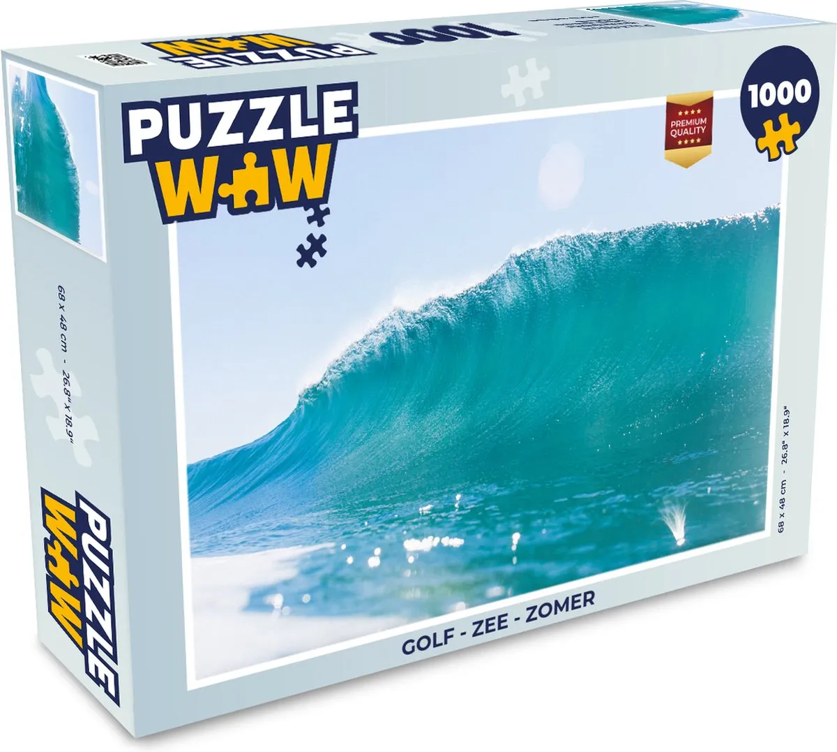 PuzzleWow Golf Zomer Legpuzzel 1000 Stuks