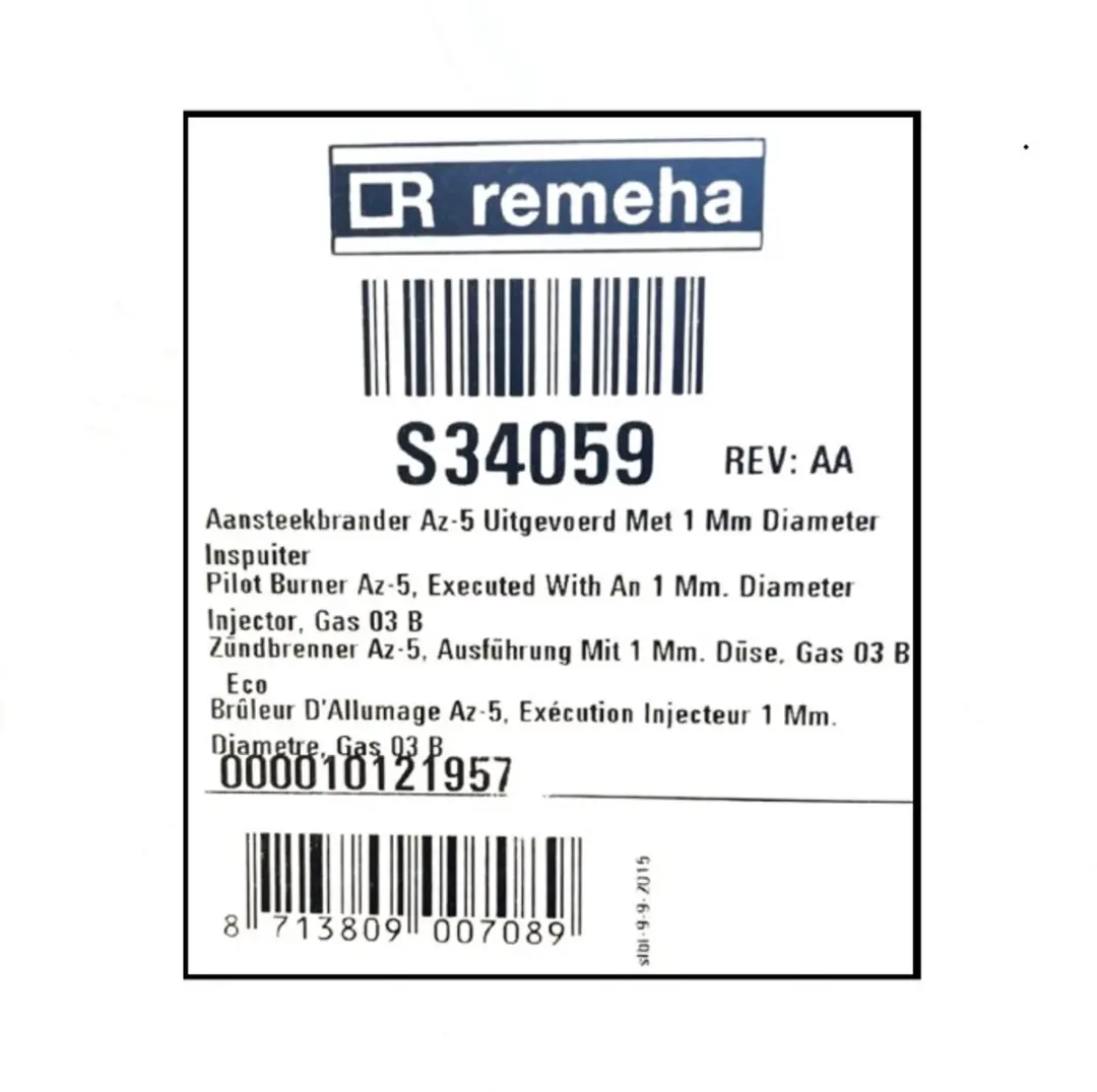 Remeha S34059 Aansteekbrander Az-5