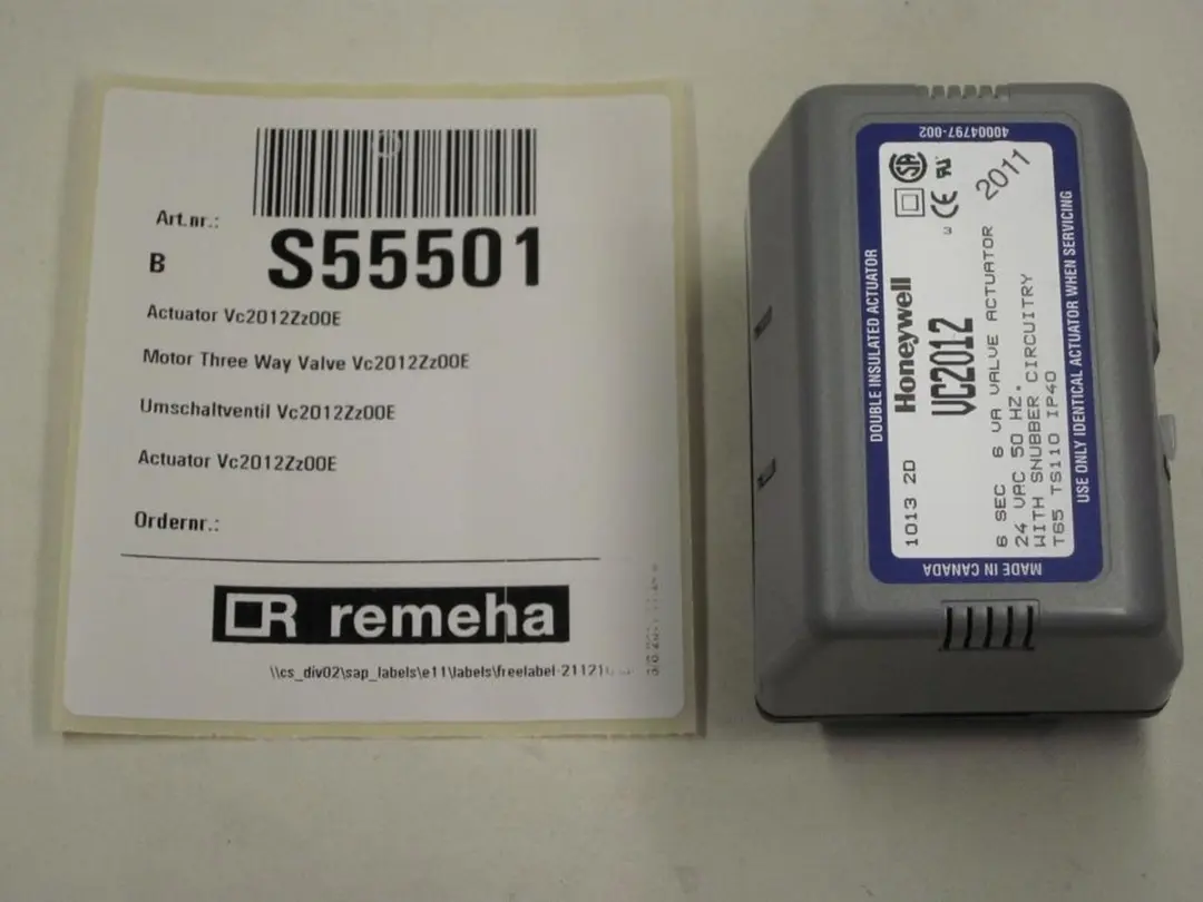 Remeha Actuator Honeywell VC2012ZZ00E
