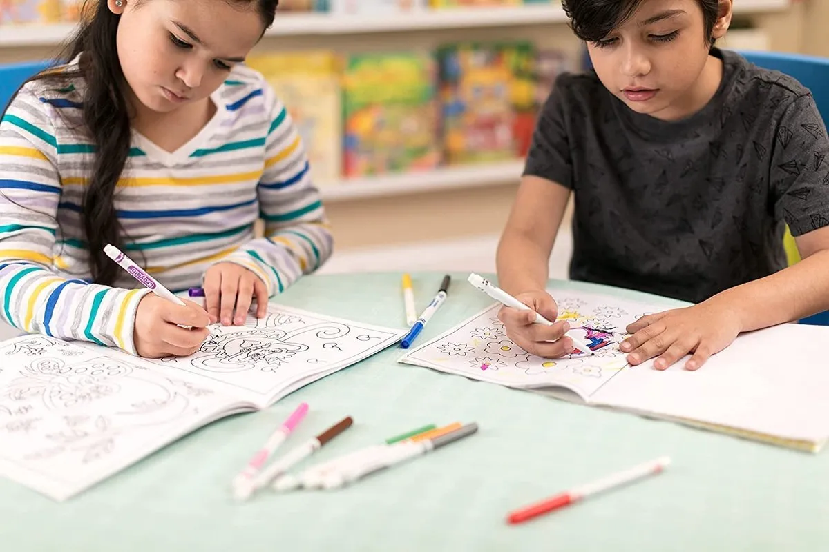 Crayola Afwasbare Viltstiften 12 Stuks - Veelkleurig