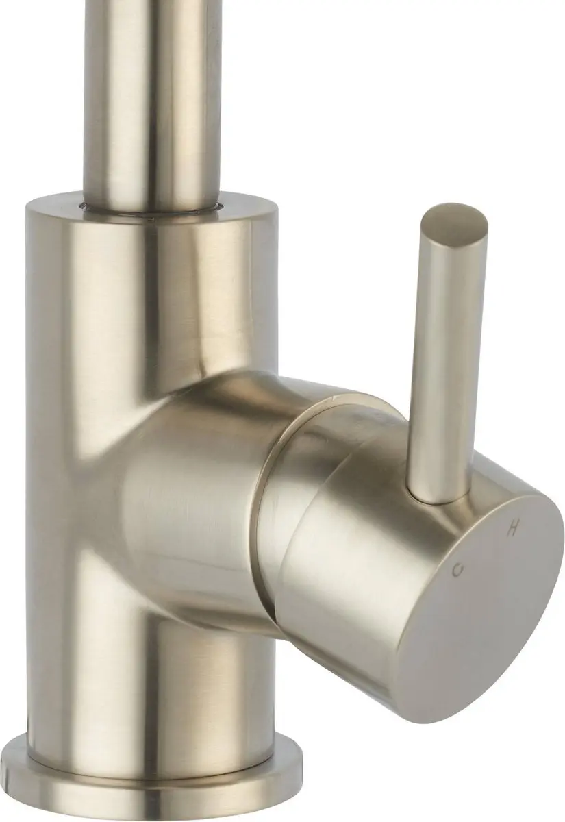 Saqu Classic Wastafelkraan 31221800 - Draaibaar - RVS-look - afbeelding 3 van 6