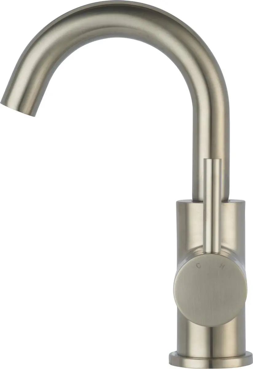 Saqu Classic Wastafelkraan 31221800 - Draaibaar - RVS-look - afbeelding 5 van 6