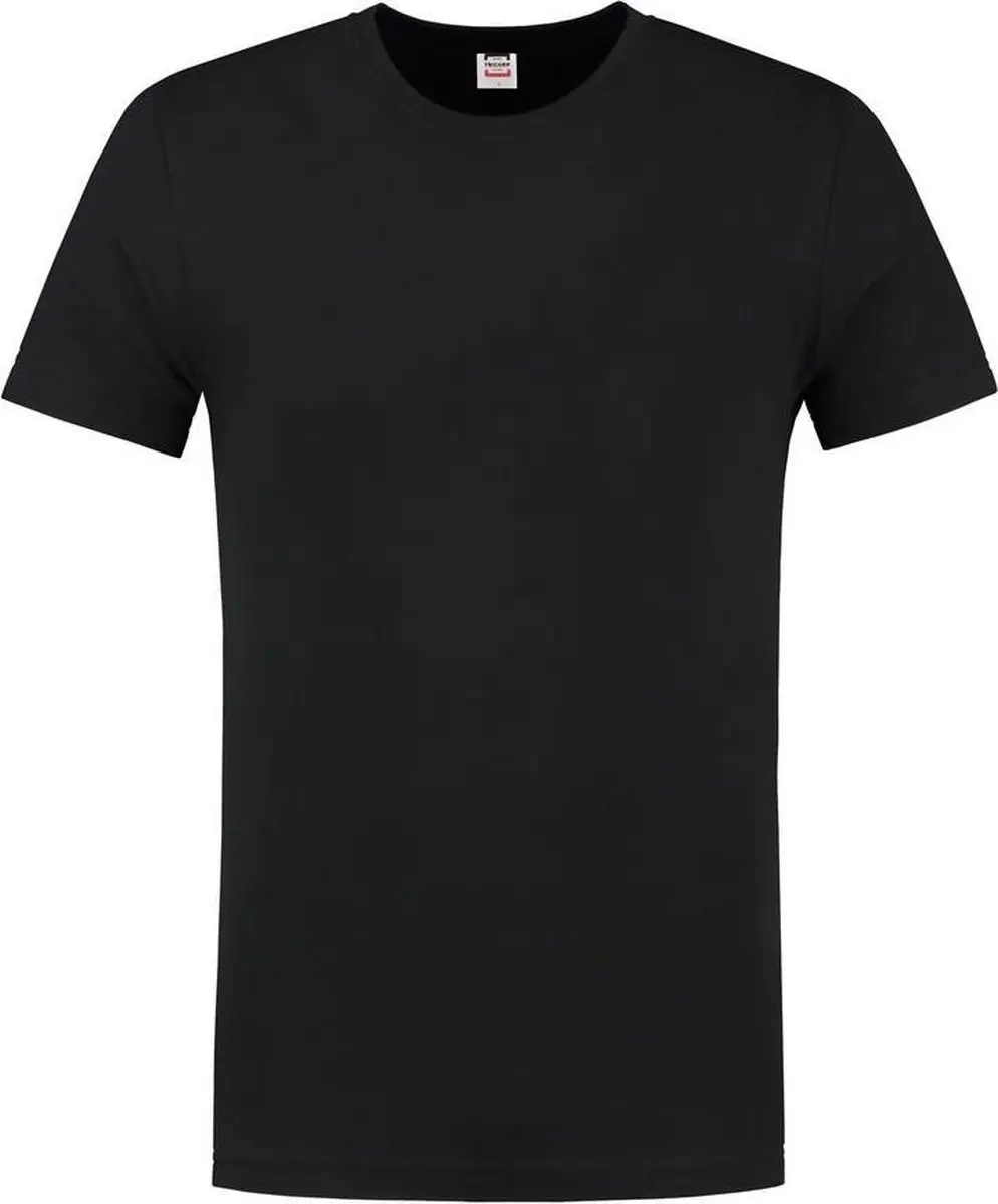 Tricorp T-shirt fitted - Casual - 101004 - Zwart - maat L