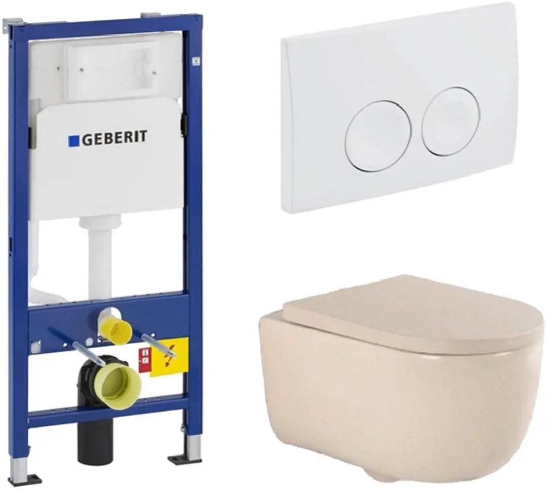 QeramiQ Dely Swirl Toiletset