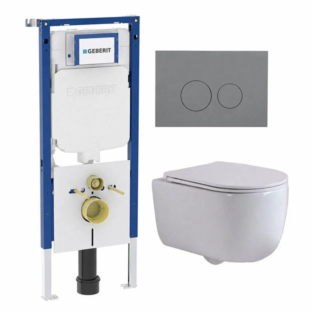 QeramiQ Dely Swirl Toiletset