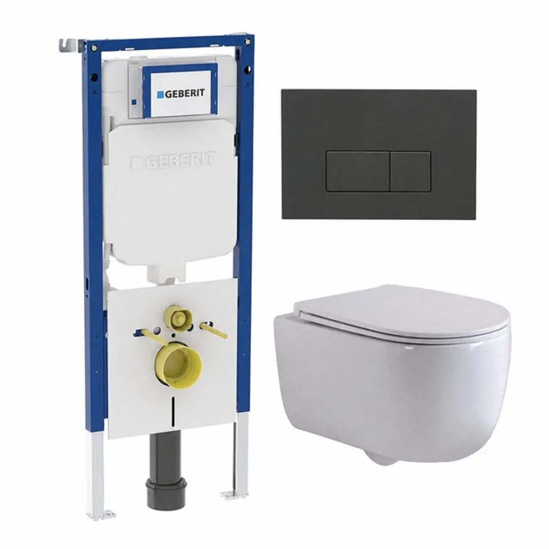 QeramiQ Dely Swirl Toiletset