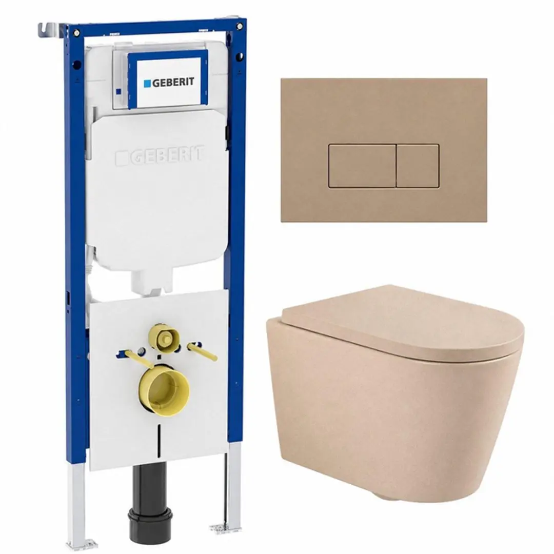 QeramiQ Dely Swirl Toiletset
