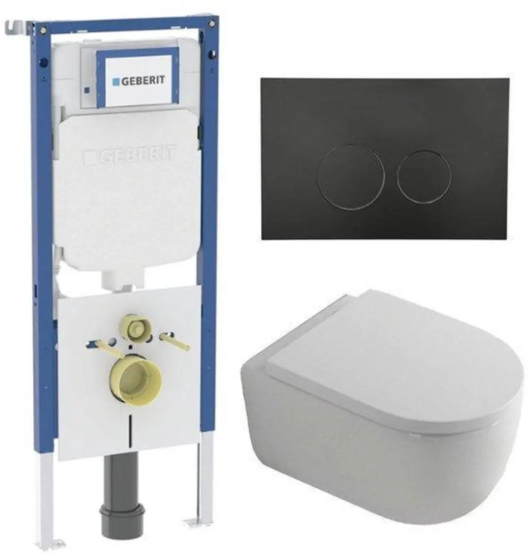 QeramiQ Dely Swirl Toiletset