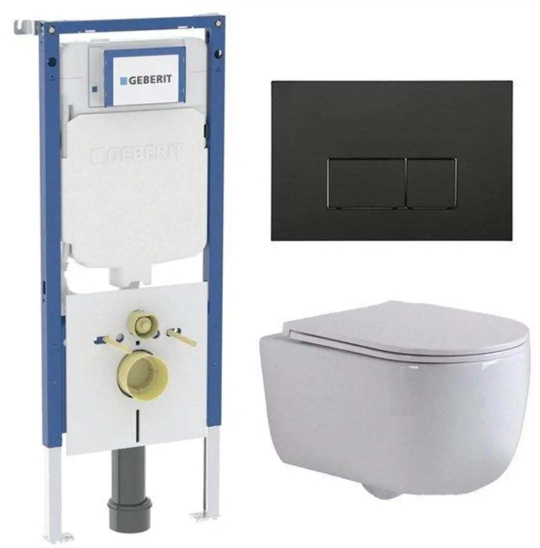 QeramiQ Dely Swirl Toiletset