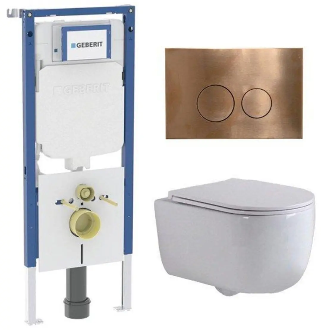 QeramiQ Dely Swirl Toiletset