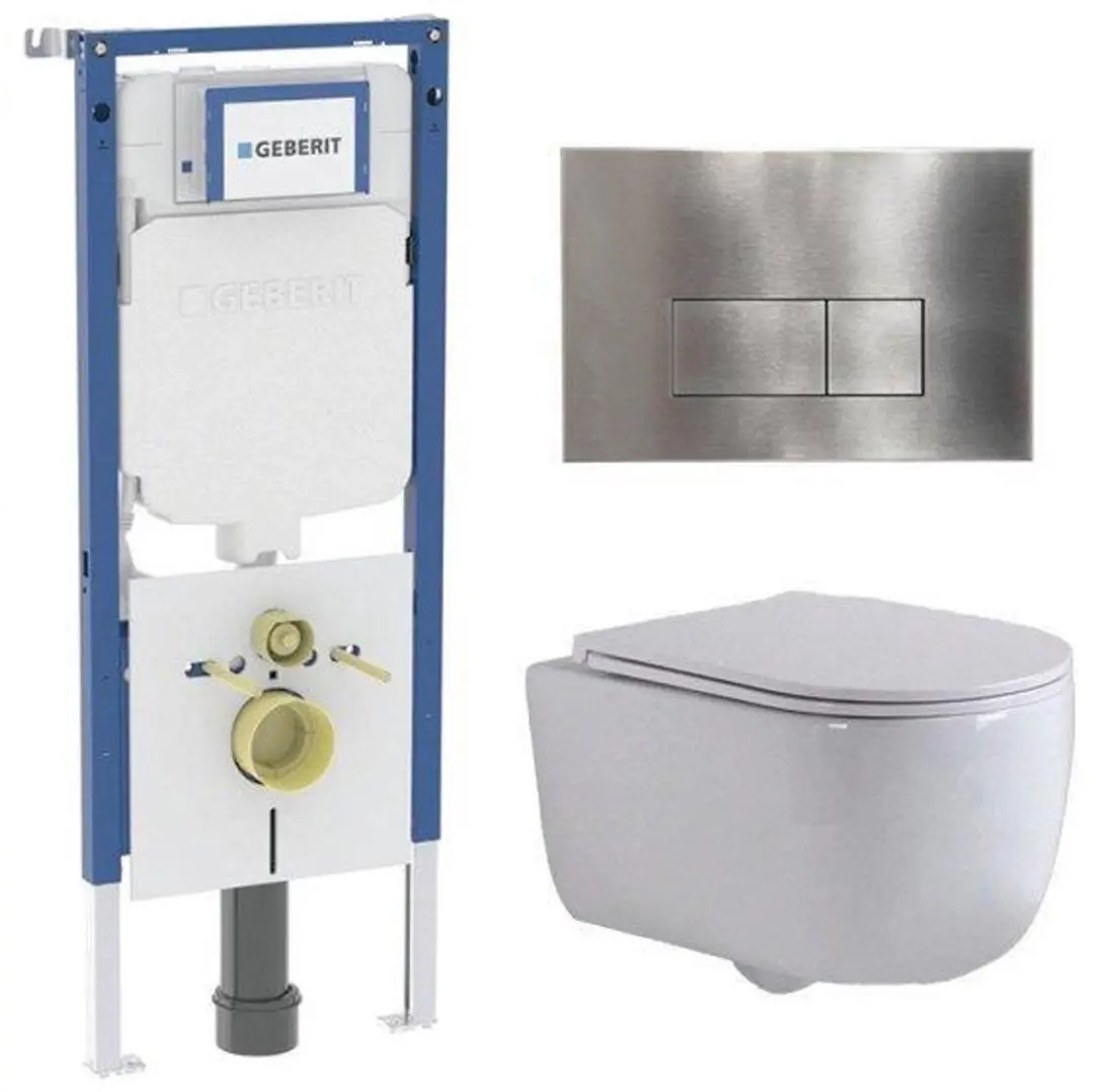 QeramiQ Dely Swirl Toiletset