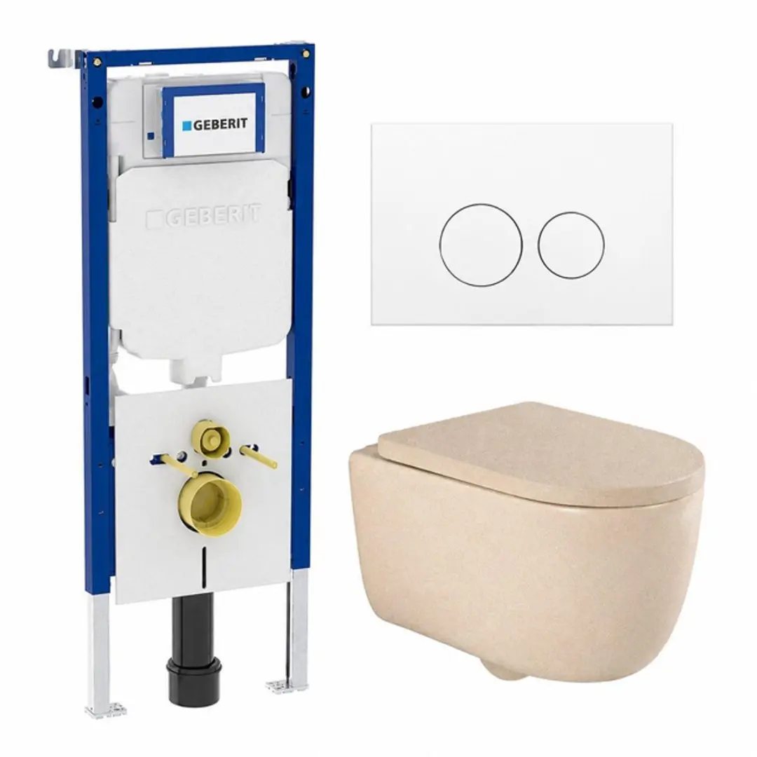 QeramiQ Dely Swirl Toiletset