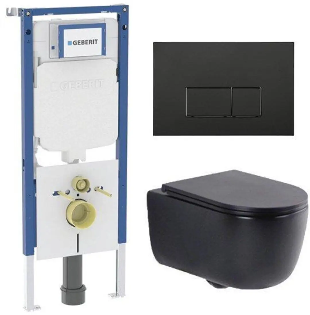 QeramiQ Dely Swirl Toiletset