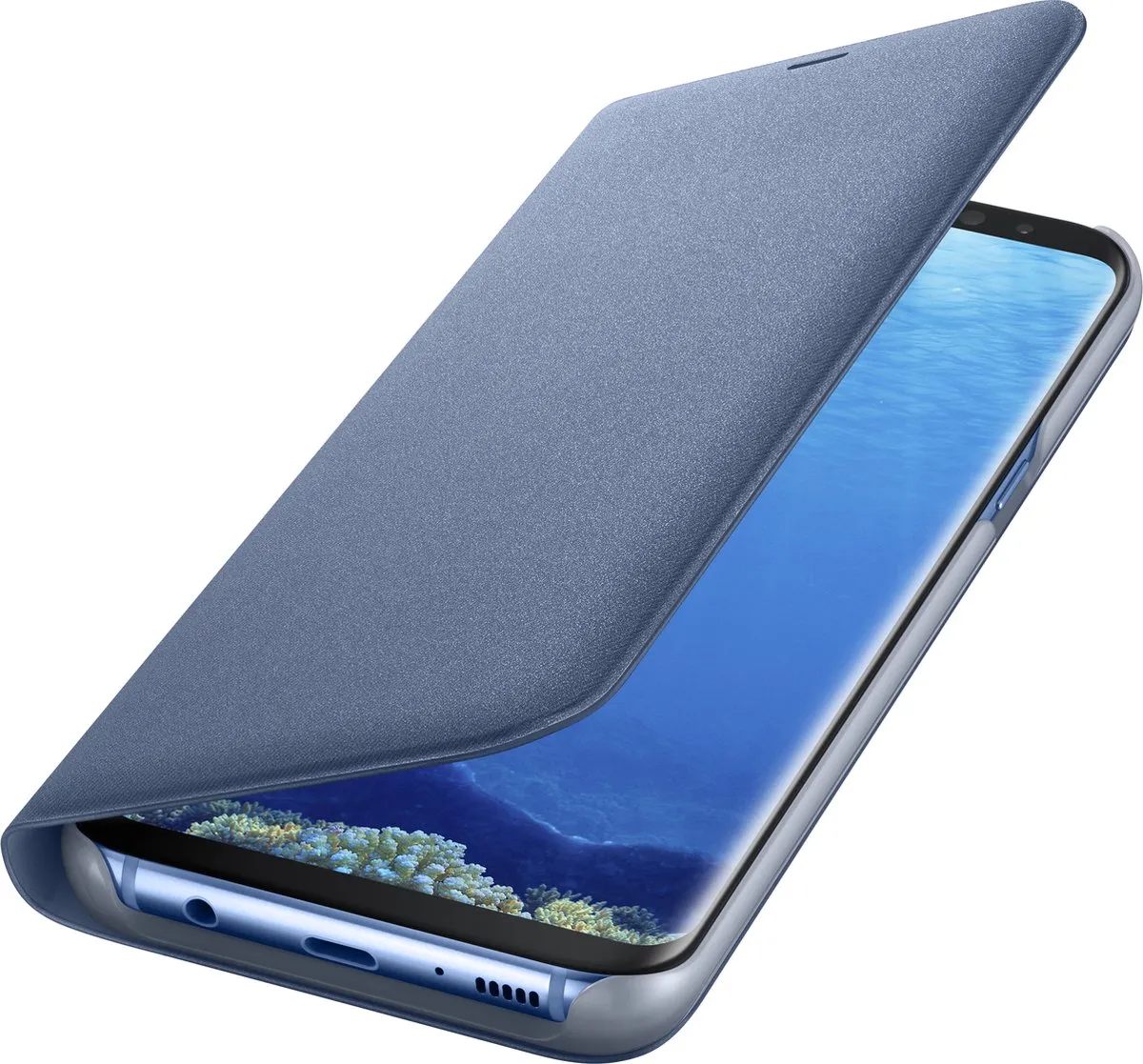 Samsung Galaxy S8+ LED View Cover - Blauw