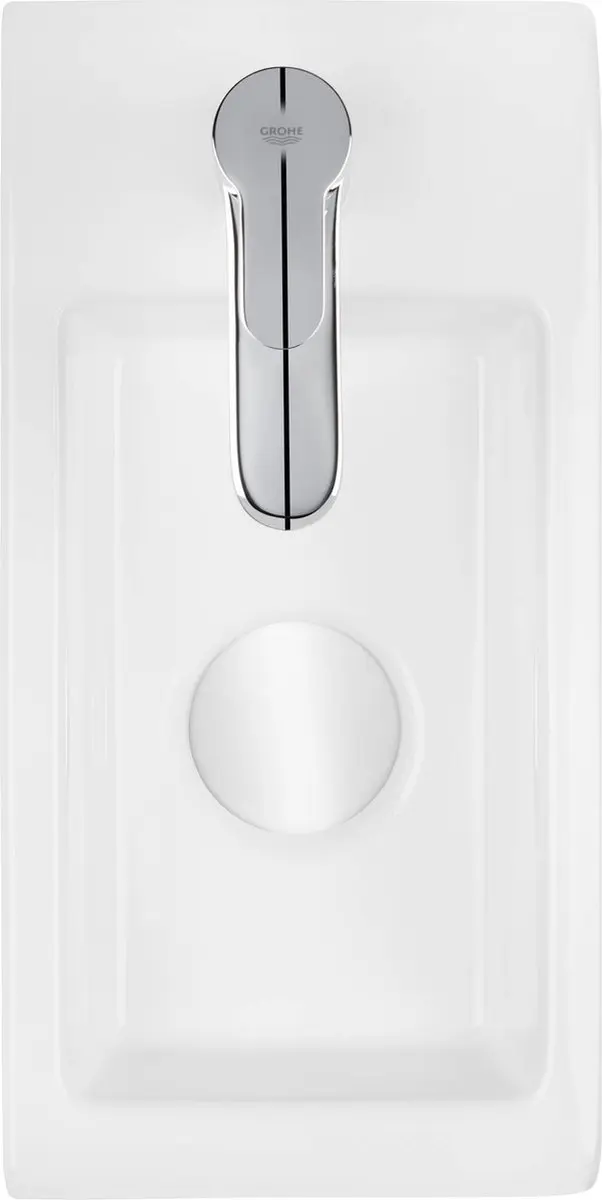 Saqu Trento Fonteinset - 1 Kraangat - Wit - afbeelding 2 van 2