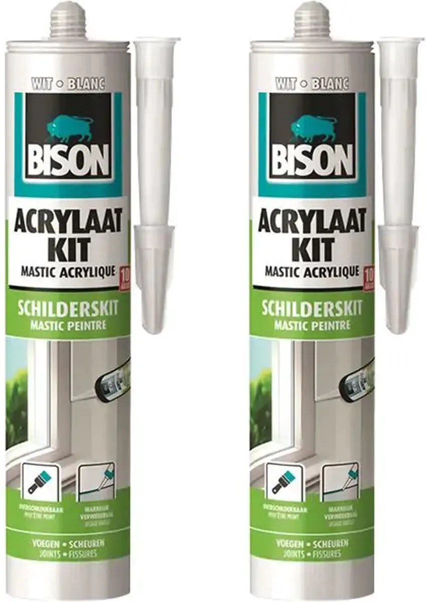 Bison® Acrylaatkit wit