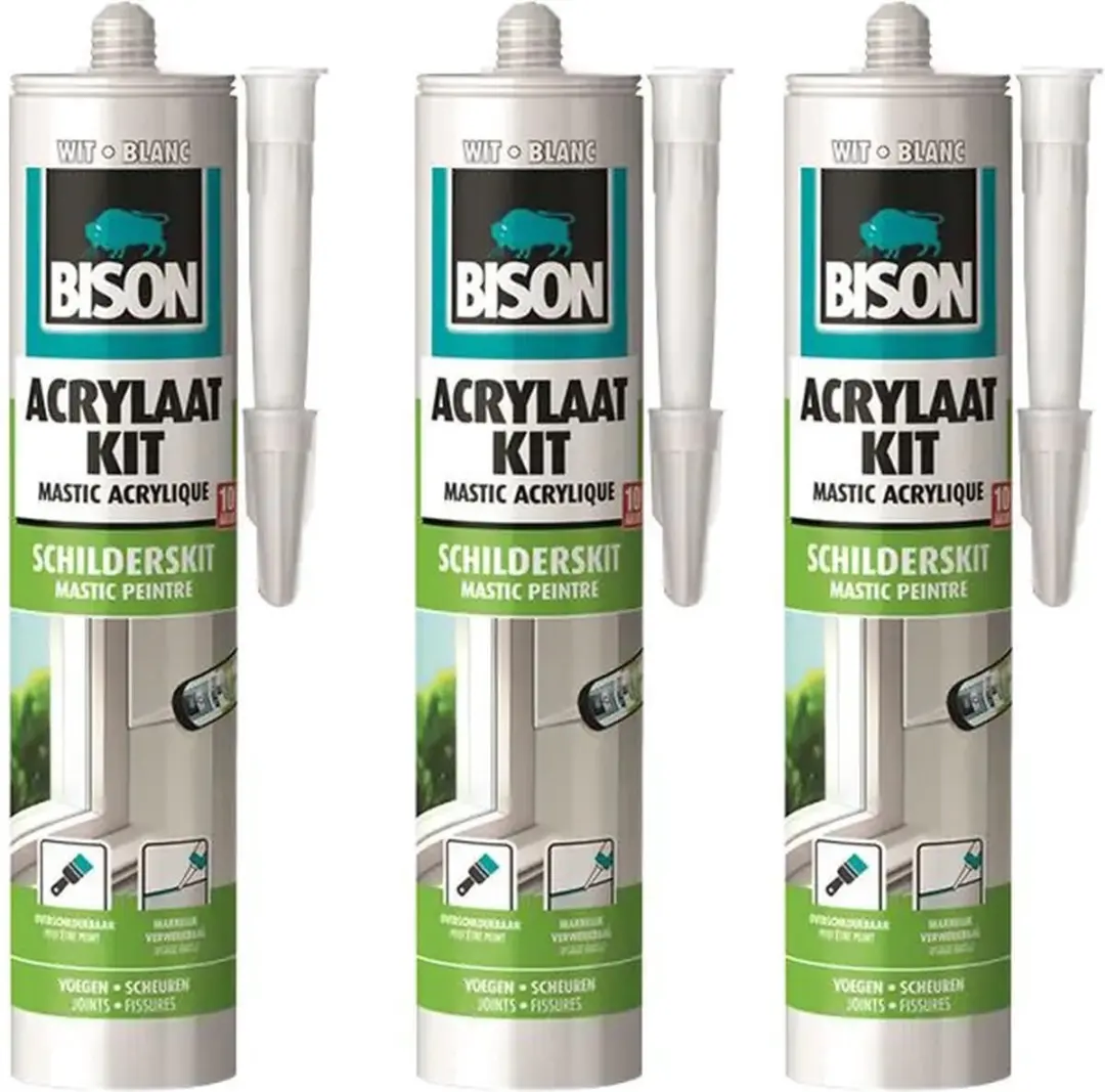 Bison® Acrylaatkit wit