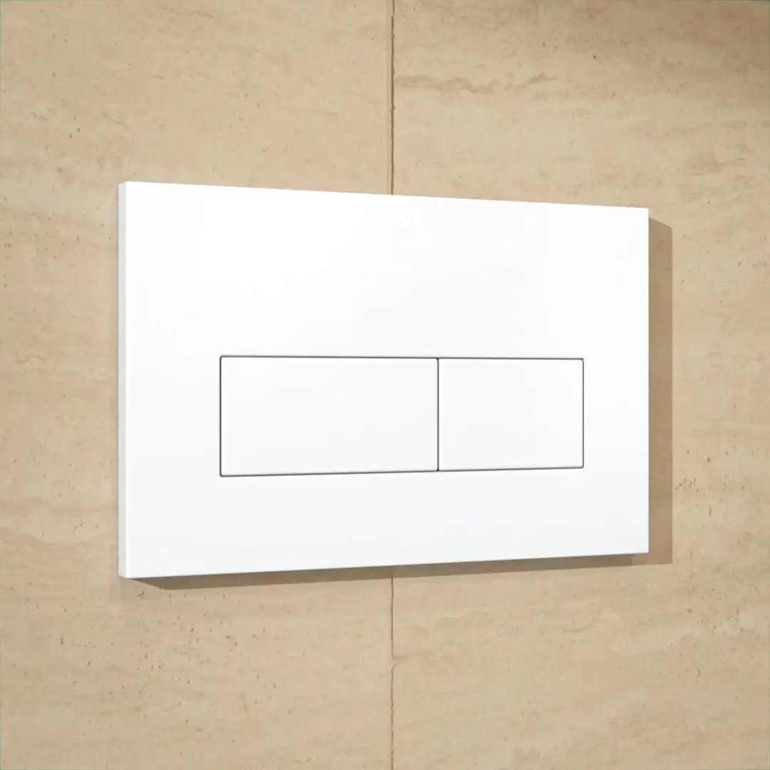 Mirlux Bedieningsplaat voor Geberit Sigma UP200/UP300/UP320 Inbouwreservoir