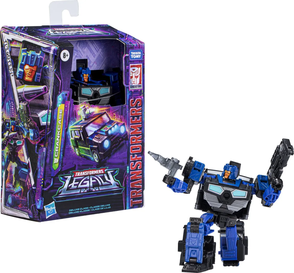 Transformers Generations Legacy Deluxe Class Crankcase - Actiefiguur F3037 - Multi